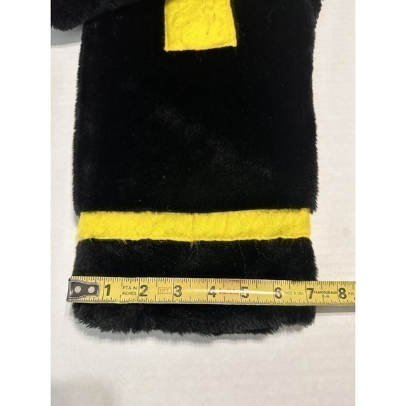 Chrisha Playful Plush Fireman Firefighter Costume Play Full Zip Hat Ages 4-6 VTG - Picture 16 of 16